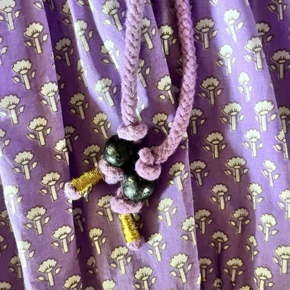 Ro's Garden Sofia Beaded Tunic Dress Medium - Picture 7 of 16